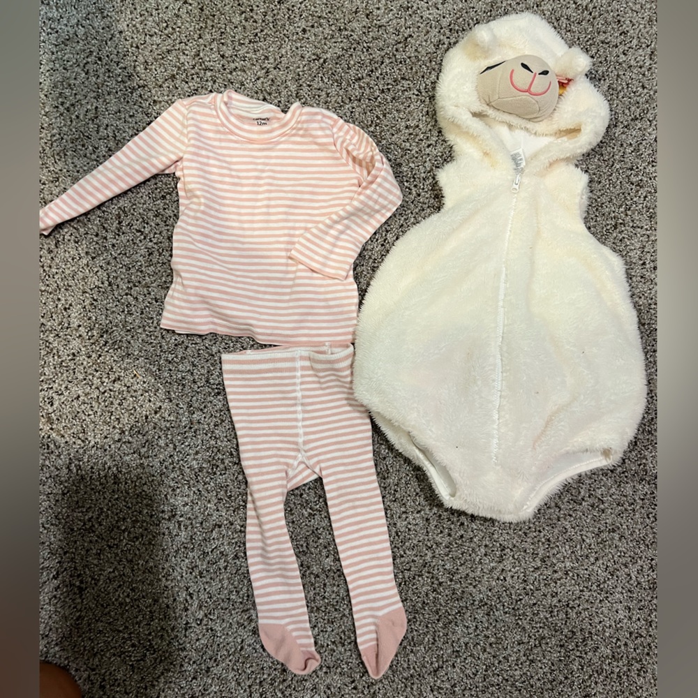 Carters llama Halloween costume 12 month